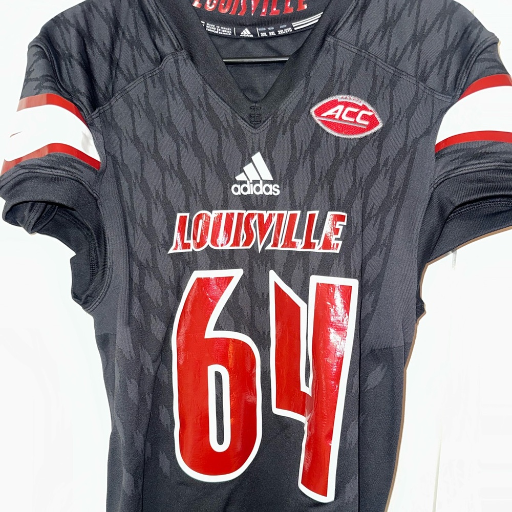 Game Worn Louisville Cardinals Football Jersey